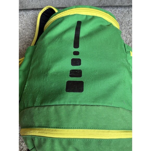 Nike Elite Pro Men's Basketball Backpack Oregon Green Yellow - Picture 6 of 11